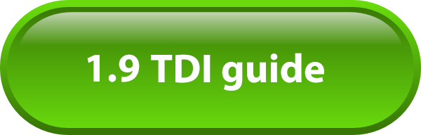 Link til guide om 1.9 TDI - Vist som en grøn knap.