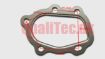 Billede af 5 boltet flange til GT2860 og GT2871 turbo - V-band - 3"/76mm.