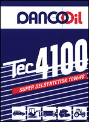 Billede af TEC 4100 - 10w40 motorolie 5L