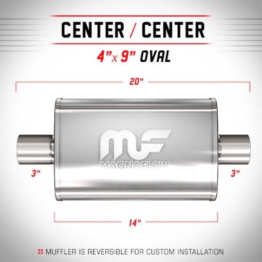 Billede af Magnaflow mellempotte 3" - 14319