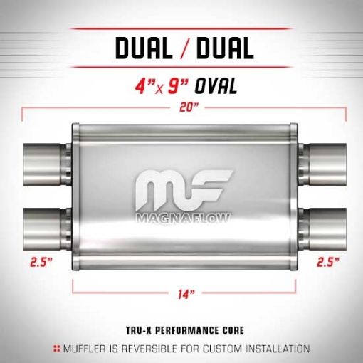 Billede af Magnaflow mellempotte 2,5" - 11386