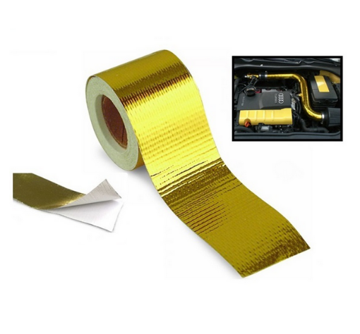 Billede af Heat shield wrap / tape - Gold