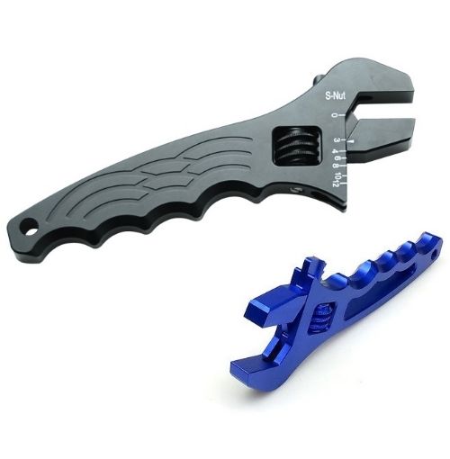 Billede af AN svensknøgle - Justerbar nøgle til AN fittings