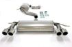 Billede af Simons catback udstødning Audi A3 8P/VW Golf 5/Golf 6 4x80 mm