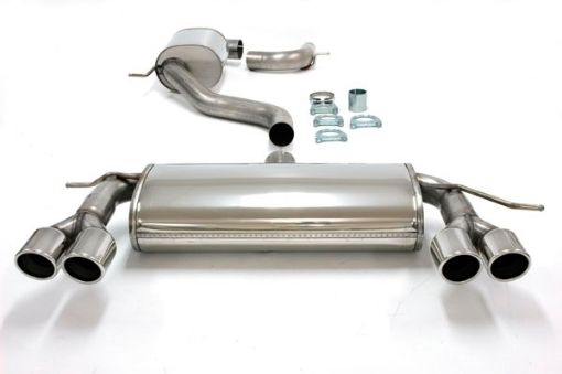 Billede af Simons catback udstødning Audi A3 8P/VW Golf 5/Golf 6 4x80 mm