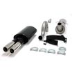 Billede af Simons catback udstødning Volvo 740/760/940 Turbo 2x70 mm