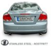 Billede af Simons catback udstødning Volvo C70 T5