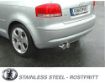Billede af Simons catback udstødning Audi A3 8P/VW Golf 5/Golf 6 2x80 mm