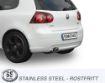 Billede af Simons catback udstødning Audi A3 8P/SEAT Altea/VW Golf 5/Golf 6 2x80 mm