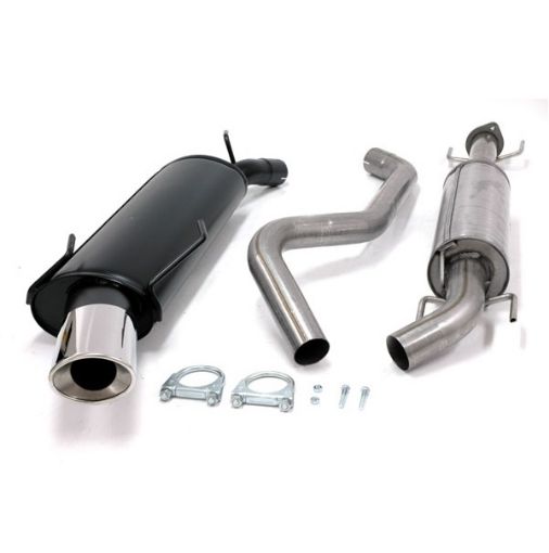 Billede af Simons catback udstødning Saab 9-5 Turbo/Aero 2004-2010 1x90/120 mm