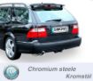 Billede af Simons catback udstødning Saab 9-5 Turbo/Aero 2004-2010 1x90/120 mm