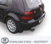 Billede af Simons catback udstødning Audi A3 8L 1.6/1.8/1.8T/1.9 TDI