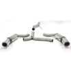 Billede af Simons catback udstødning Audi A4 B8/A5 B8 2.0 TDI 2x100 mm