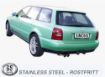 Billede af Simons catback udstødning Audi A4 B5 Quattro 1.8/1.8T/1.9 TDI