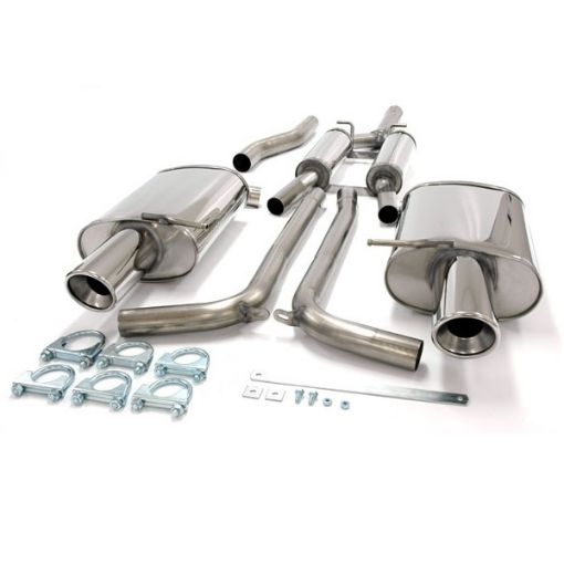 Billede af Audi A4 B7 Quattro 1.8T / 2.0 TFSI - Simons catback udstødning