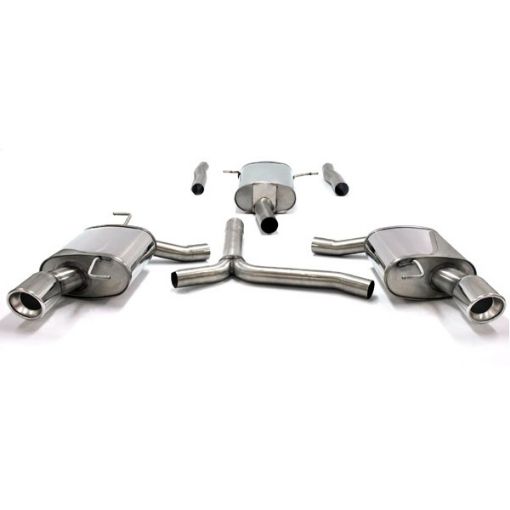 Billede af Simons catback udstødning Audi A4 B8/A5 B8 1.8T/2.0T