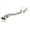 Billede af Simons catback udstødning Audi A4 B8/A5 B8 2.0 TDI 2x80 mm