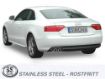 Billede af Simons catback udstødning Audi A4 B8/A5 B8 2.0 TDI 2x80 mm