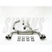Billede af Simons catback udstødning BMW F34 GT 318d/320d 4x80 mm