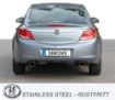 Billede af Simons catback udstødning Opel Insignia Sedan/Hatchback 2WD 1.6T/2.0T/2.8T