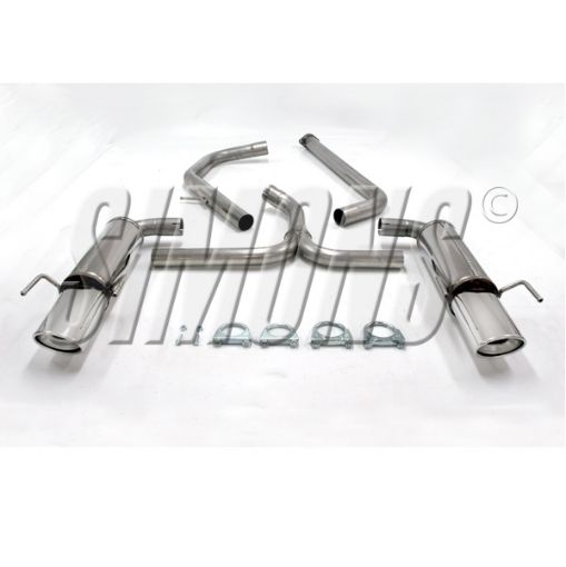 Billede af Simons catback sportsudstødning Opel Insignia Sedan/Hatchback 2WD 2.0 Diesel