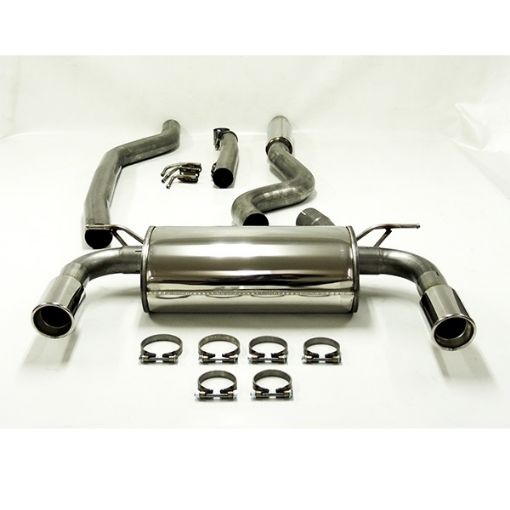 Billede af Simons catback udstødning BMW F34 GT 320i 2.0T 2x90 mm