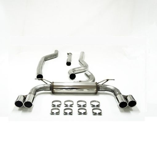 Billede af BMW (F30/F31/F32/F33/F36) (316D/318D/320D/420D)  Sedan/Saloon Touring/Cabrio/Coupé/Grand Coupé- Simons catback udstødning