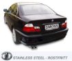 Billede af BMW E46 - 320i/325i/330i Sedan/Saloon Touring Coupé Cabrio M54- 2.2/2.5/3.0L - Simons catback udstødning