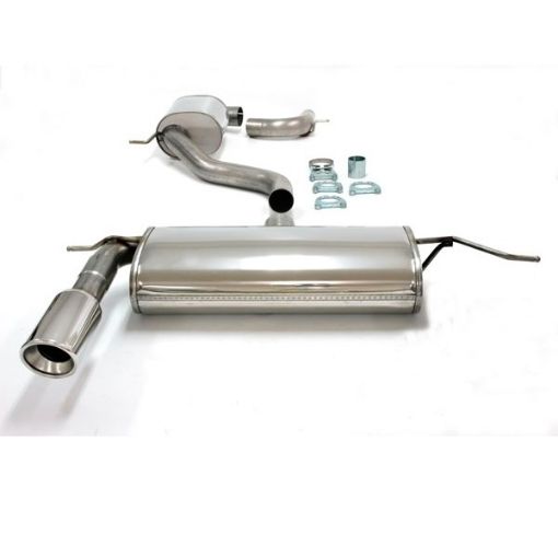 Billede af Simons catback udstødning Audi A3 8P/SEAT Altea/VW Golf 5/VW Golf 6 1x100 mm