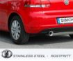 Billede af Simons catback udstødning Audi A3 8P/SEAT Altea/VW Golf 5/VW Golf 6 1x100 mm