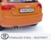 Billede af Simons catback udstødning Audi A3 8PA Sportback 1.4 TFSI/2.0 TFSI 2x80 mm