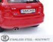 Billede af Simons catback udstødning Audi A3 8PA Quattro Sportback 1.8 TFSI/2.0 TFSI