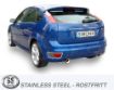 Billede af Simons catback udstødning Ford Focus ST Mk2 2.5 Turbo