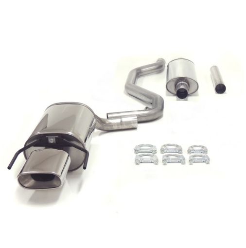 Billede af Simons catback udstødning Saab 9-3 1.8T/2.0T/Aero 58L 85/150 mm