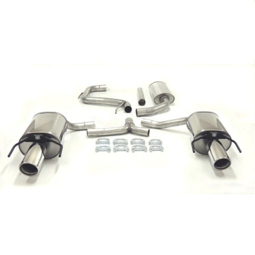 Billede af Simons catback udstødning Saab 9-3 1.8T/2.0T/2.8T/Aero 61L 2x100 mm