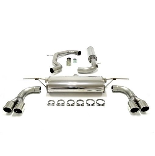 Billede af Simons catback udstødning VW Golf 7 1.2 TSI/1.4 TSI 4x80 mm