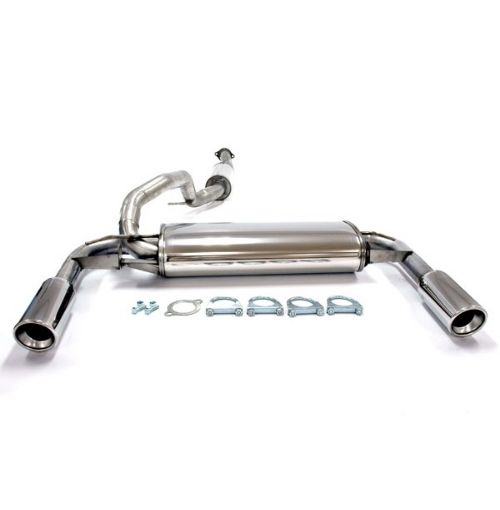 Billede af Simons catback udstødning Volvo S40/V50 T5 AWD