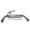Billede af Simons catback udstødning Volvo S40/V50 T5 2WD