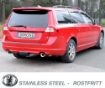 Billede af Simons catback udstødning Volvo V70/XC70/S80 T6