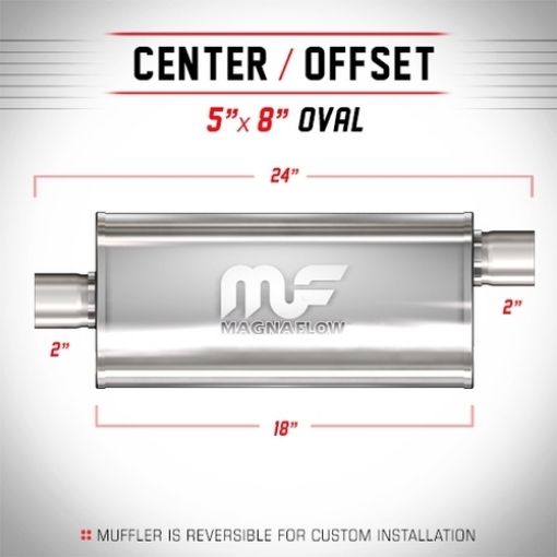 Billede af Magnaflow mellempotte 2" -  12254