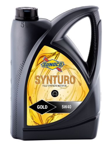 Billede af Sunoco synturo gold 5w40 motorolie