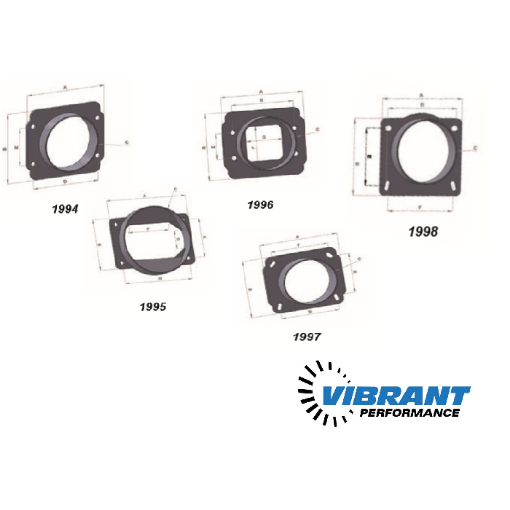 Billede af Indsugningsflanger - Vibrant Performance