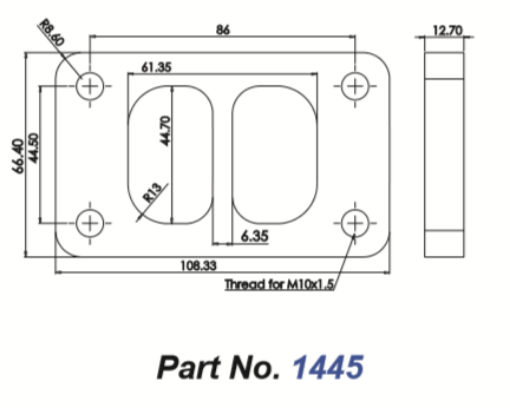 Billede af Garrett GT3271 turbine