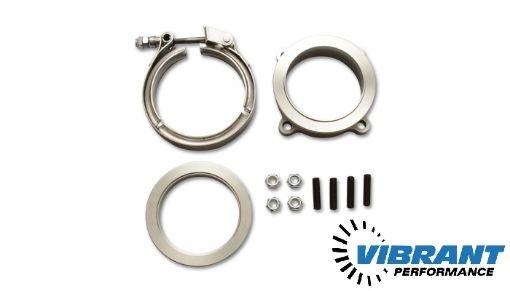 Billede af Garrett GT30/GT35 4 Bolt til V-band, flange adapter