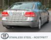 Billede af Simons catback udstødning Saab 9-3 1.8T/2.0T/Aero 61L 2x80 mm