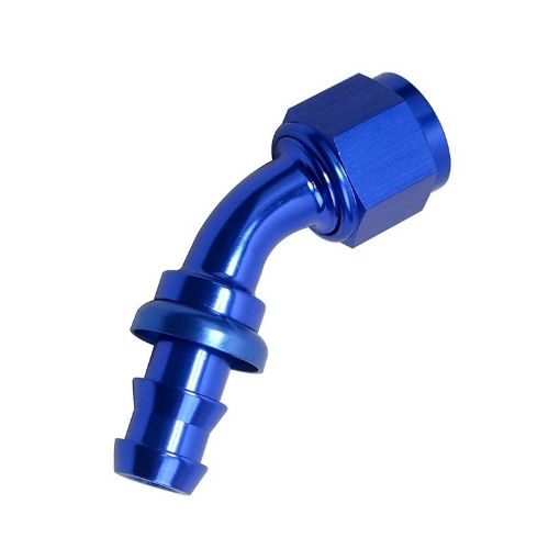 Billede af 45gr. AN fitting - Blå - Push lock