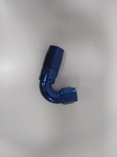 Billede af 120gr. AN fitting - Blå - High Flow