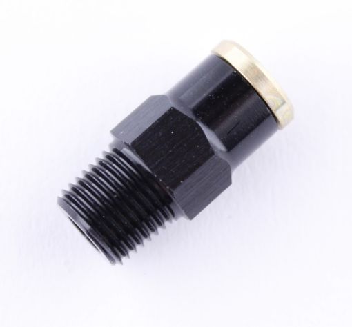 Billede af Pneumatik - Lige stykke 1/8"-27 NPT -  1/4" / 6,35mm.