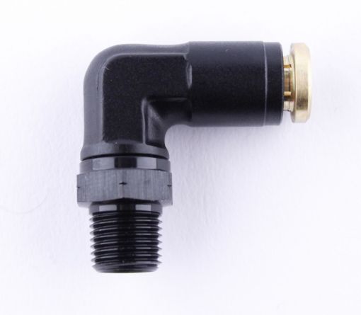 Billede af Pneumatik - 90 graders - 1/8"-27 NPT - 1/4" / 6,35mm.