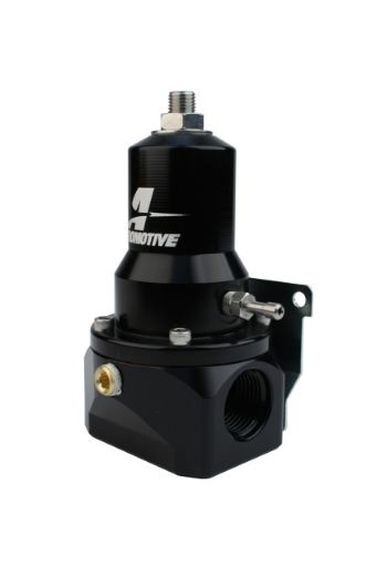 Billede af Aeromotive Extreme Flow EFI brændstoftrykregulator 2x AN10 ORB / 1x AN10 ORB sort